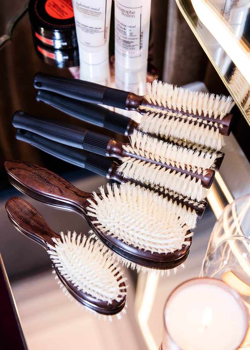 Christophe Robin Boar Bristle Detangling Hairbrush Bergdorf Goodman Christophe robin isn't the only boar bristle brand on the market. boar bristle detangling hairbrush