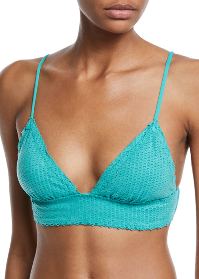 Vix Helen Scales Triangle Bikini Swim Top and Matching Items & Matching