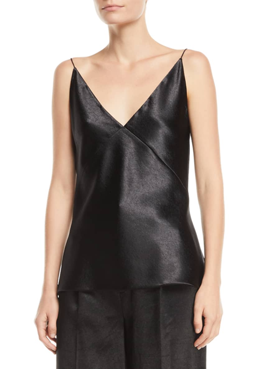Vince v neck bias dress sales