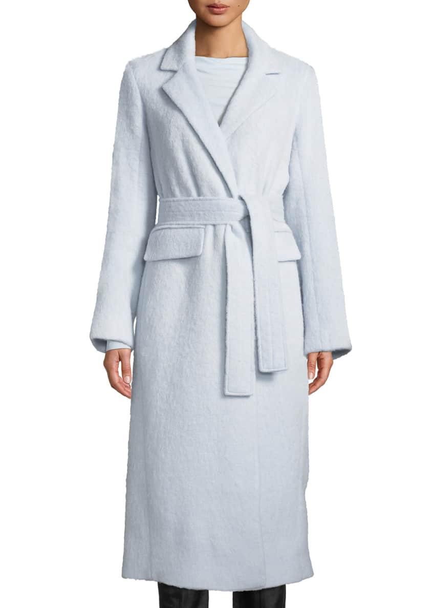 Vince Belted Single-Button Wool-Blend Long Coat and Matching Items ...