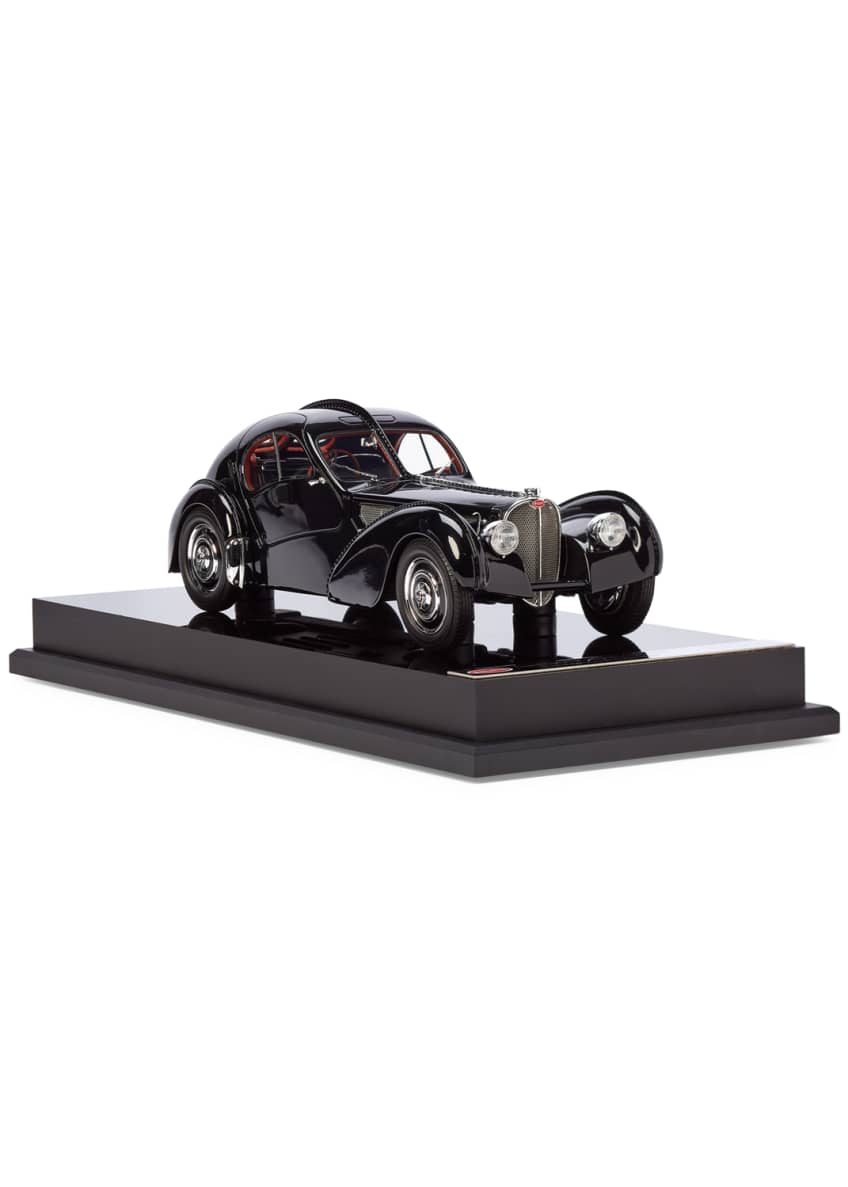 miniature bugatti car