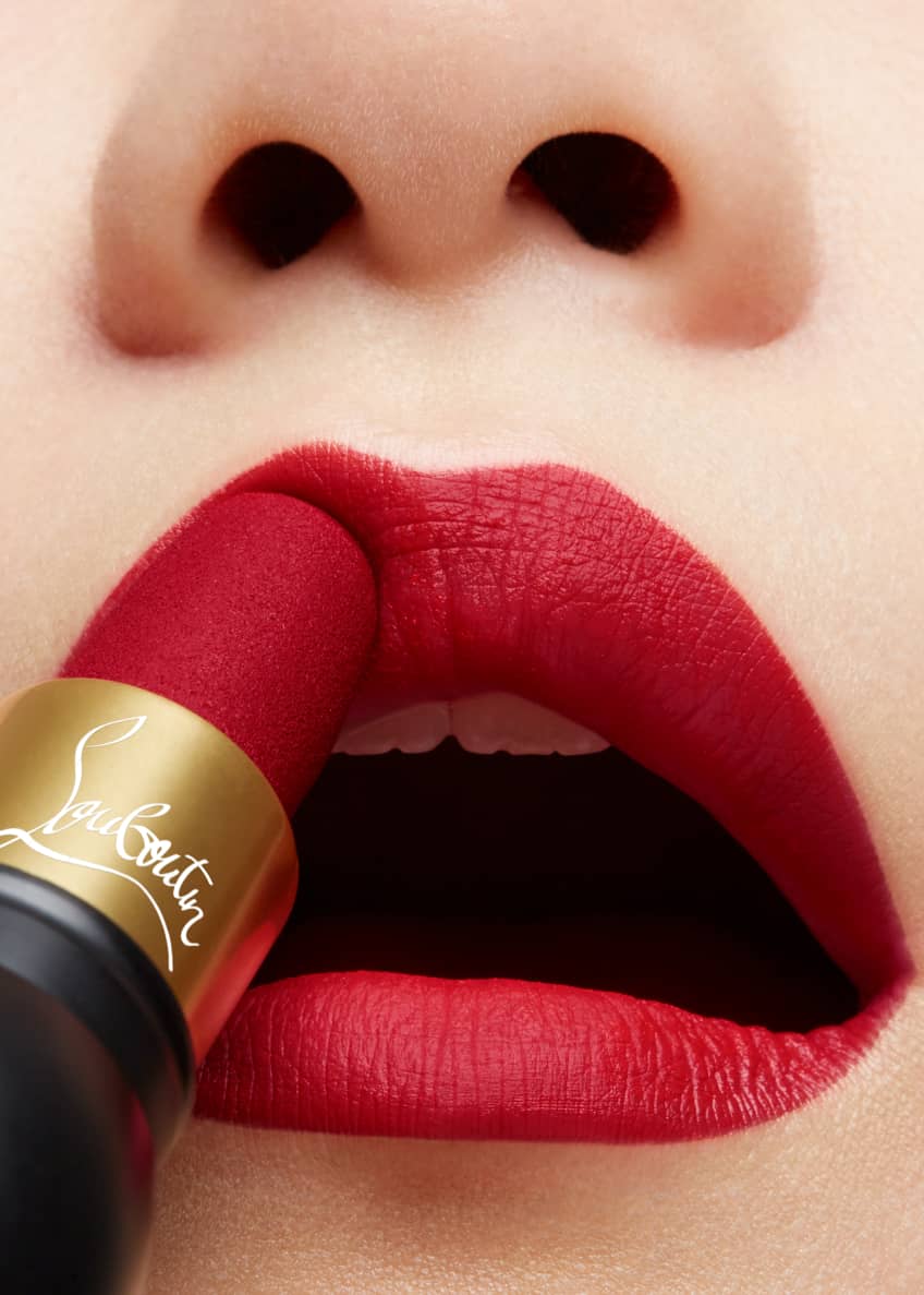christian louboutin velvet matte lip colour in very prive