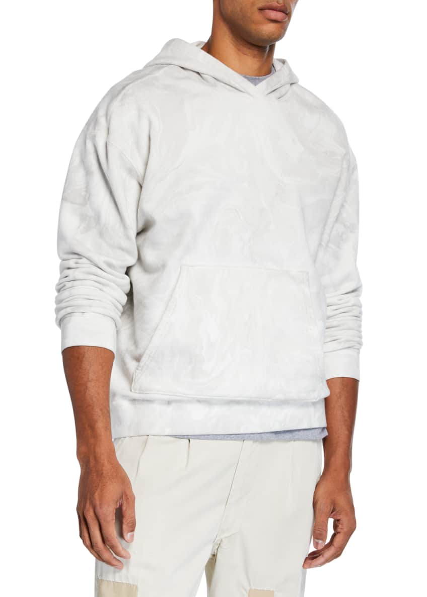 John Elliott Men s Marble Wash Pullover Hoodie and Matching Items