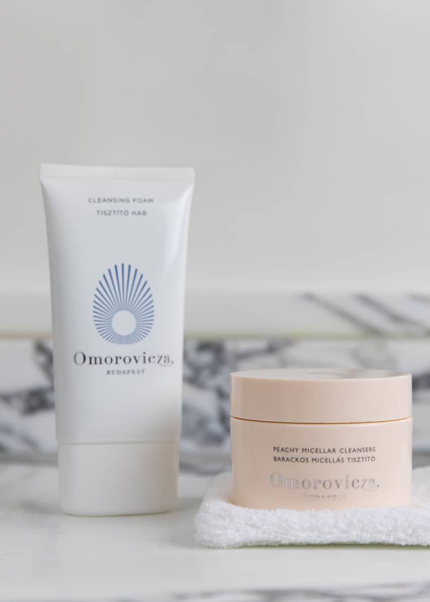omorovicza peachy micellar cleansers