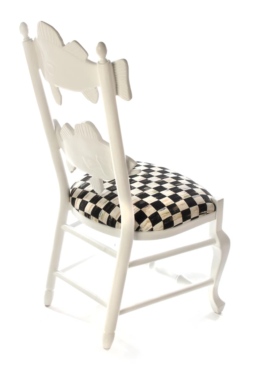 mackenzie childs fish chair