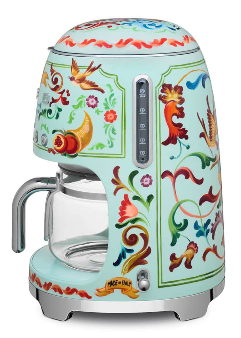 Smeg Dolce Gabbana x SMEG Drip Coffee Machine Bergdorf Goodman