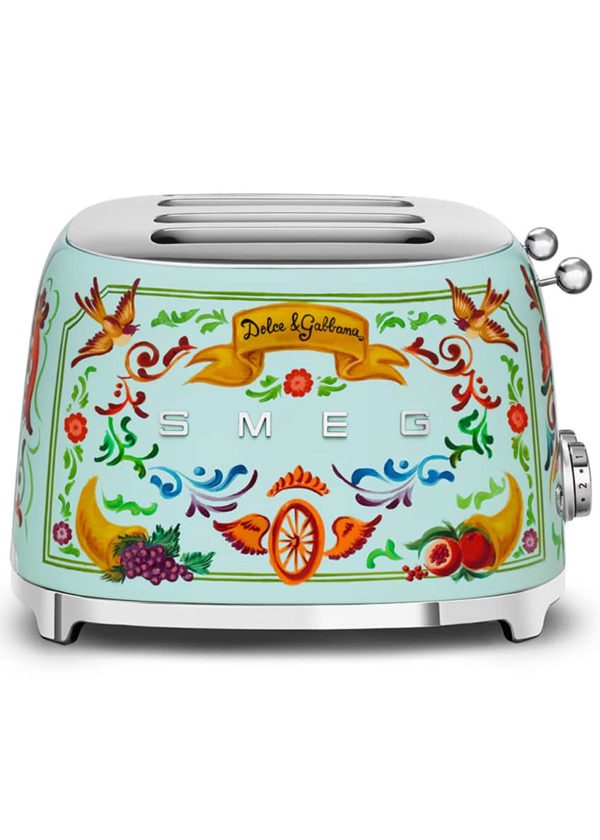 Smeg Dolce Gabbana x SMEG 4Slot Toaster Bergdorf Goodman