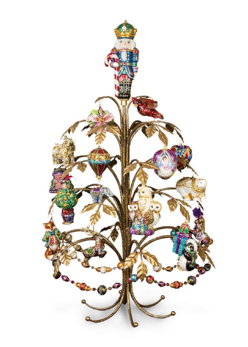 Jay Strongwater Metal Holiday Tree Bergdorf Goodman