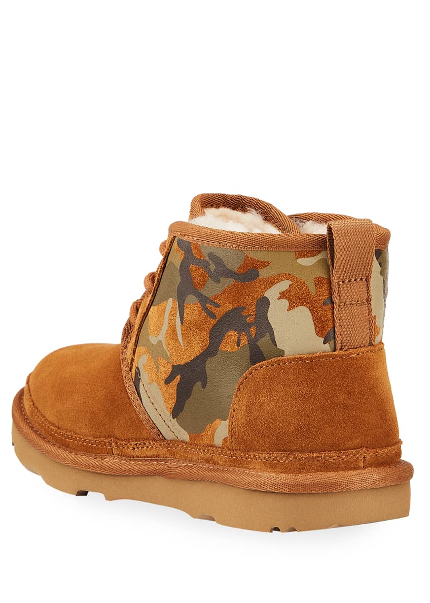 UGG Boy's Neumel II CamoPrint Sneaker Boots, Baby/Toddlers and