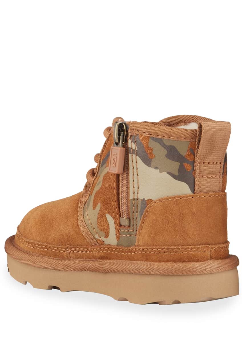 UGG Boy's Neumel II CamoPrint Sneaker Boots, Baby/Toddlers and