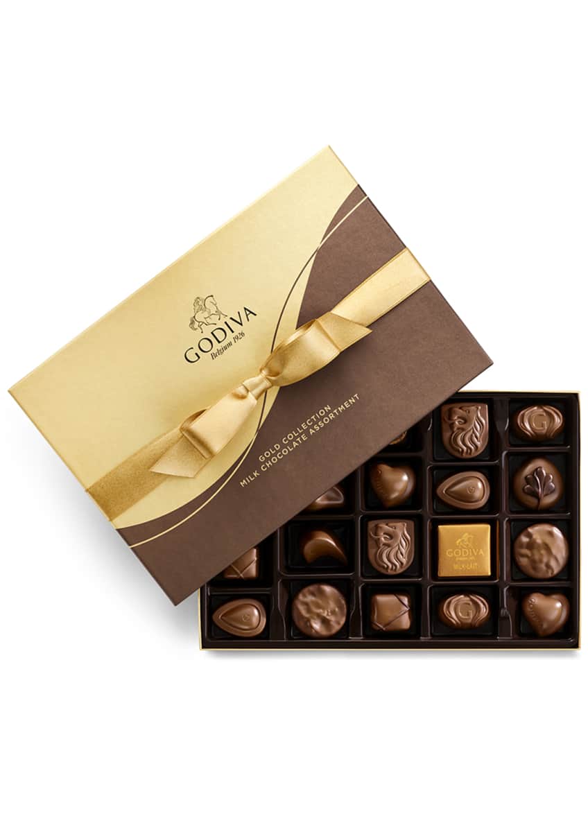 Godiva Chocolatier 22Piece Milk Chocolate Gift Box Bergdorf Goodman