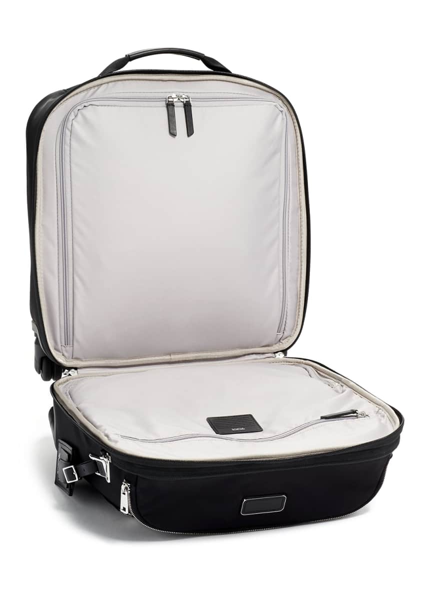 TUMI Oxford Compact Carry-On Luggage, Black/Silver - Bergdorf Goodman