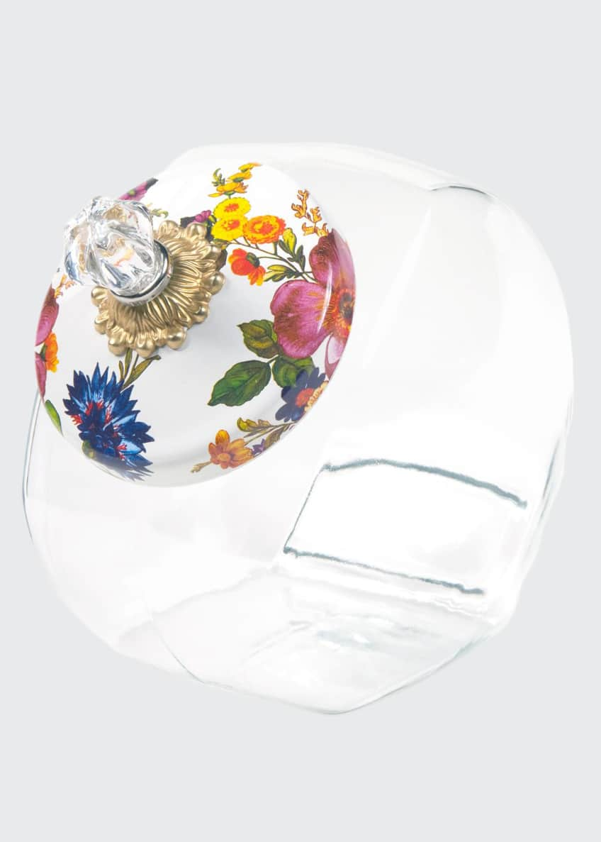 Download MacKenzie-Childs White Flower Market Cookie Jar - Bergdorf ...