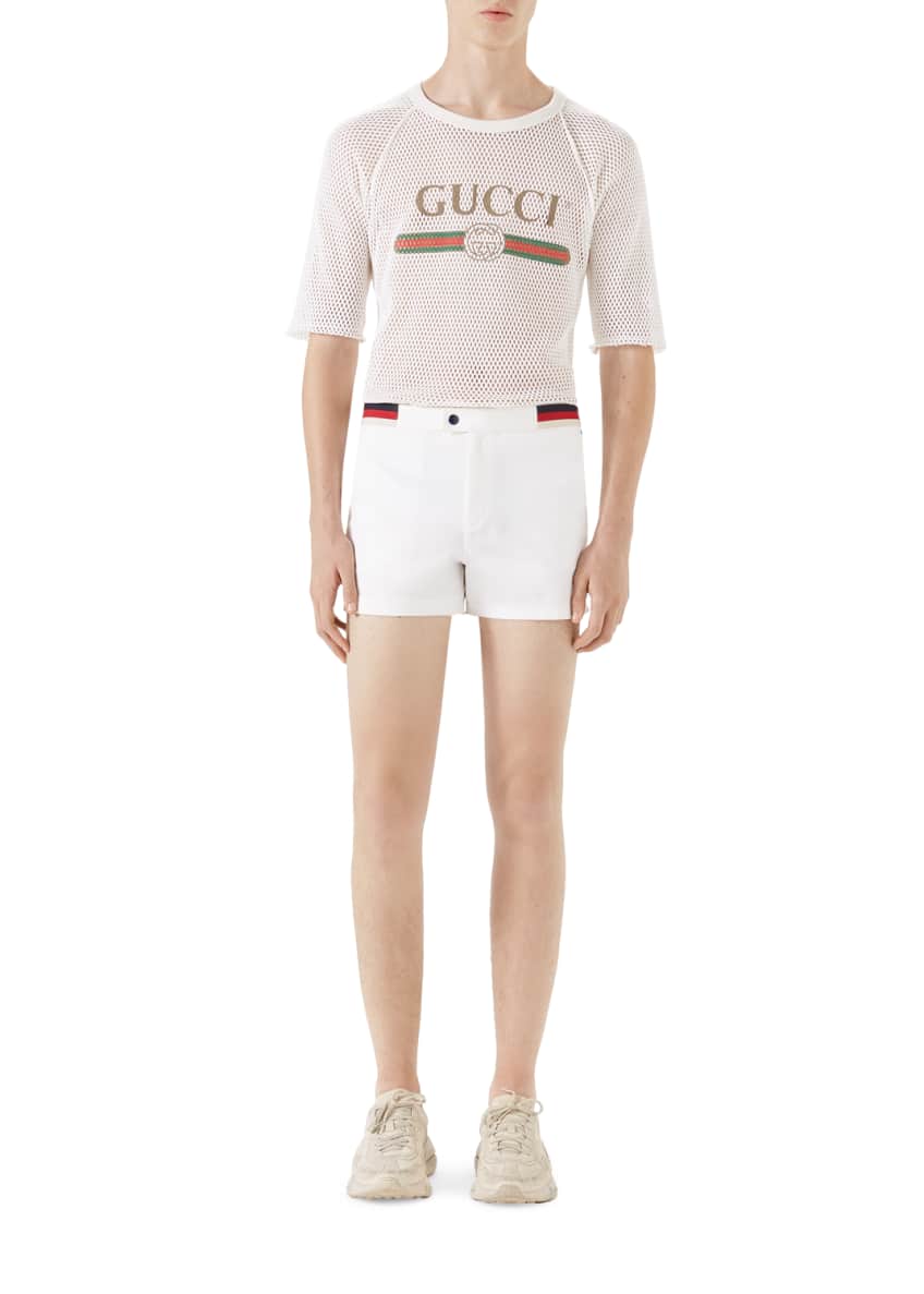 gucci mesh t shirt