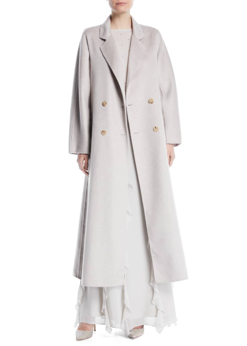 Maxmara Bondone Double Breasted Belted Cashmere Coat and Matching
