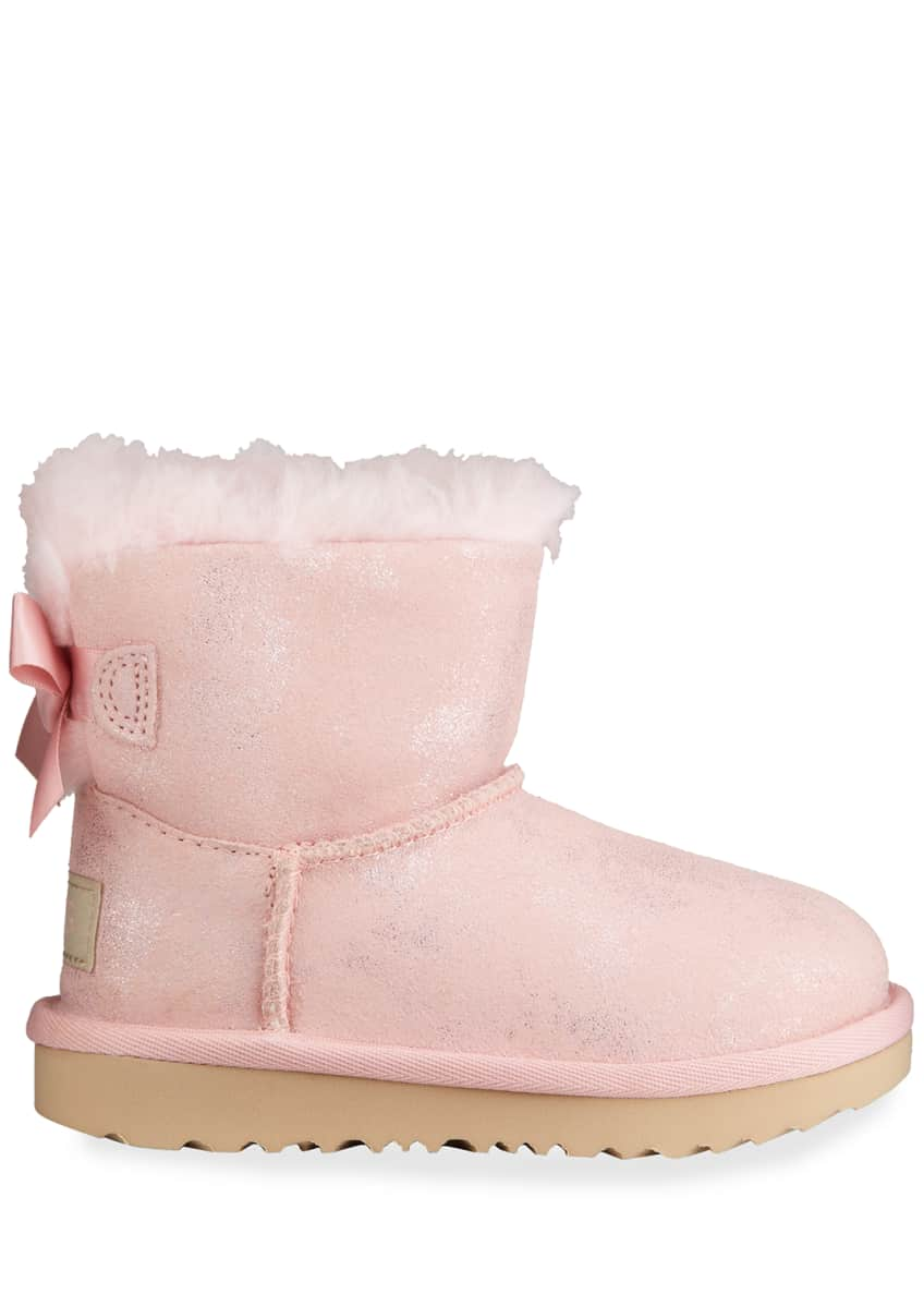 ugg bailey bow metallic rosa