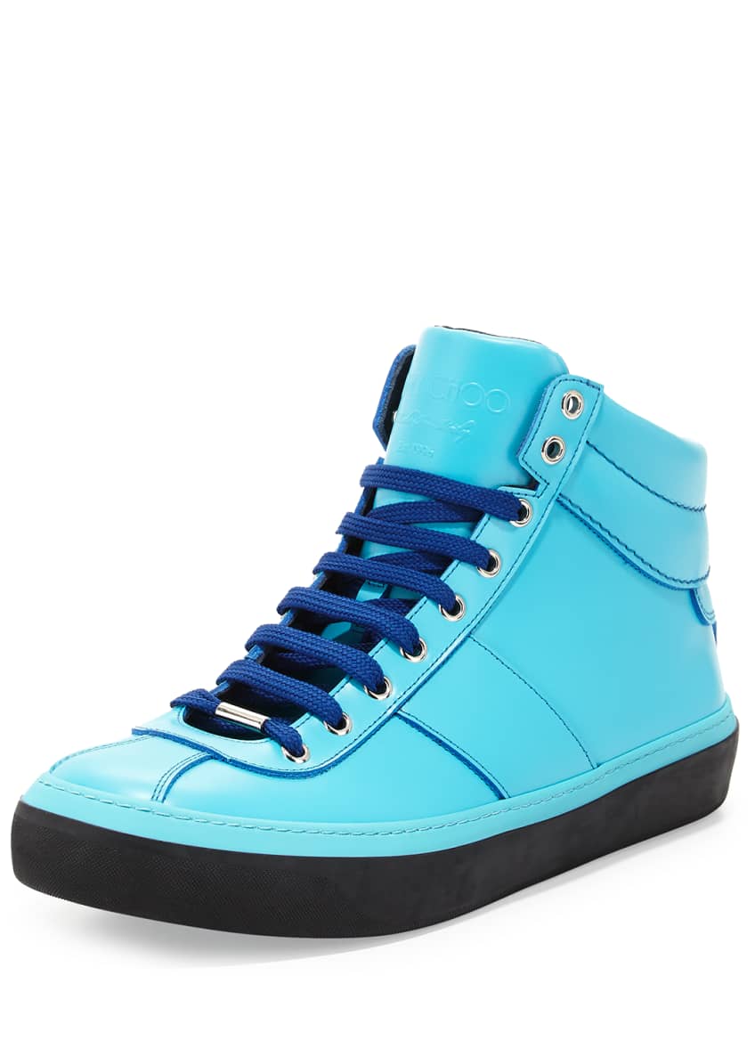 Jimmy choo 2025 blue sneakers