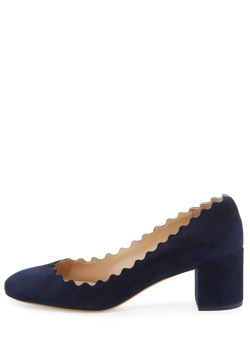Chloe discount scalloped heel