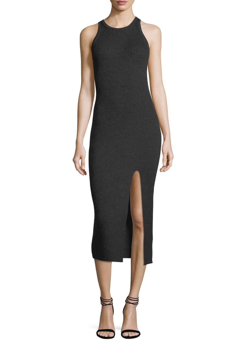 Michael Kors Collection Sleeveless Ribbed Merino Midi Dress and Matching  Items & Matching Items - Bergdorf Goodman