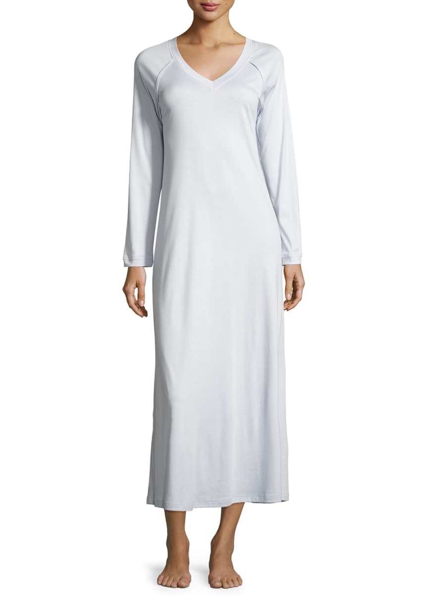 long sleeve maxi nightgown