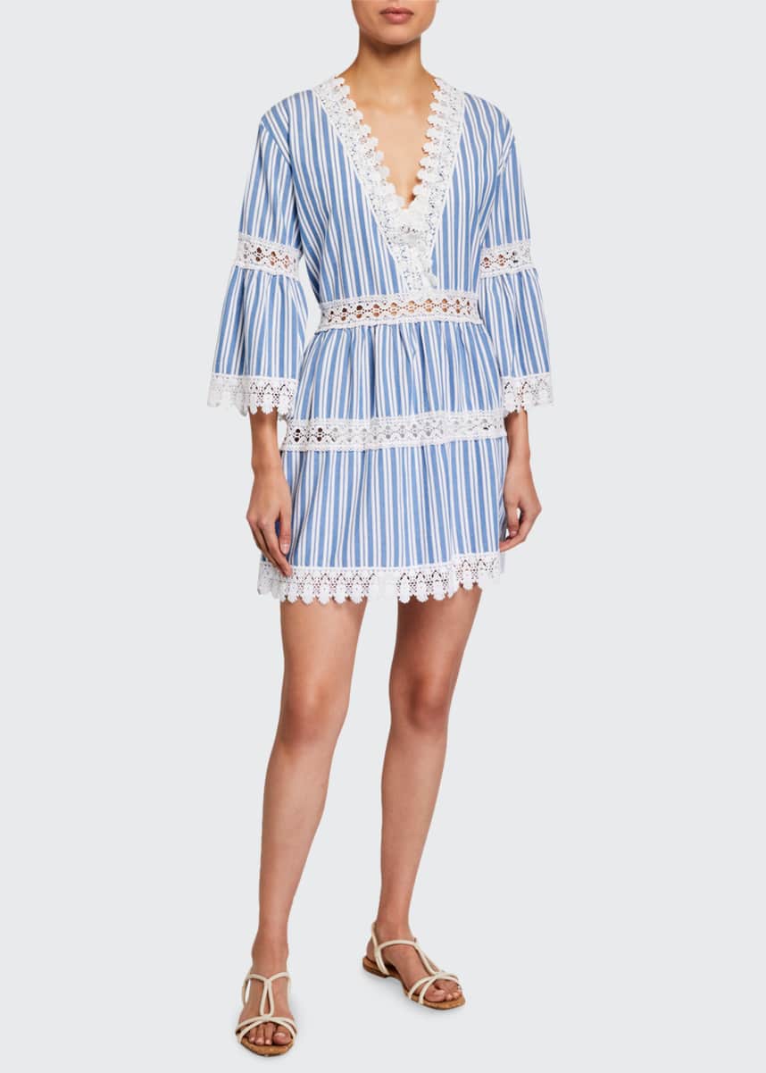 coast victoria ruffle dress