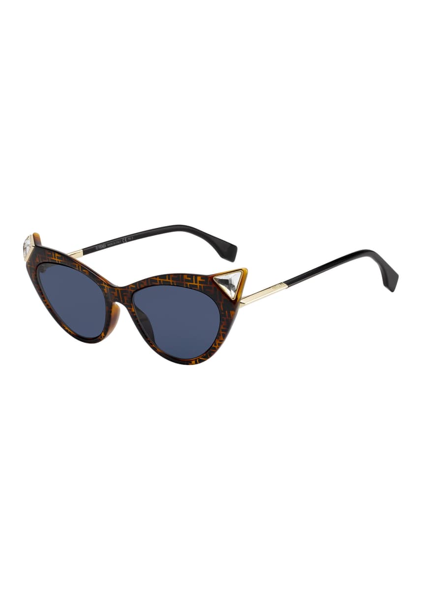 Fendi Sunglasses Cat Eye Square Sunglasses At Bergdorf Goodman