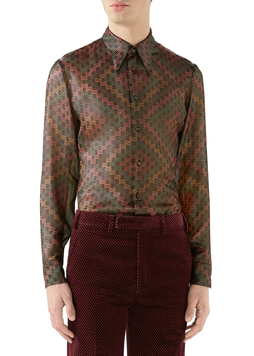 Gucci Men S Clothing Shirts Jackets At Bergdorf Goodman