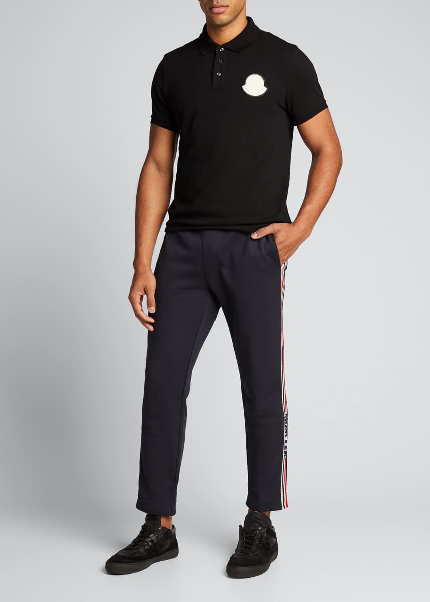 mens moncler polo shirts