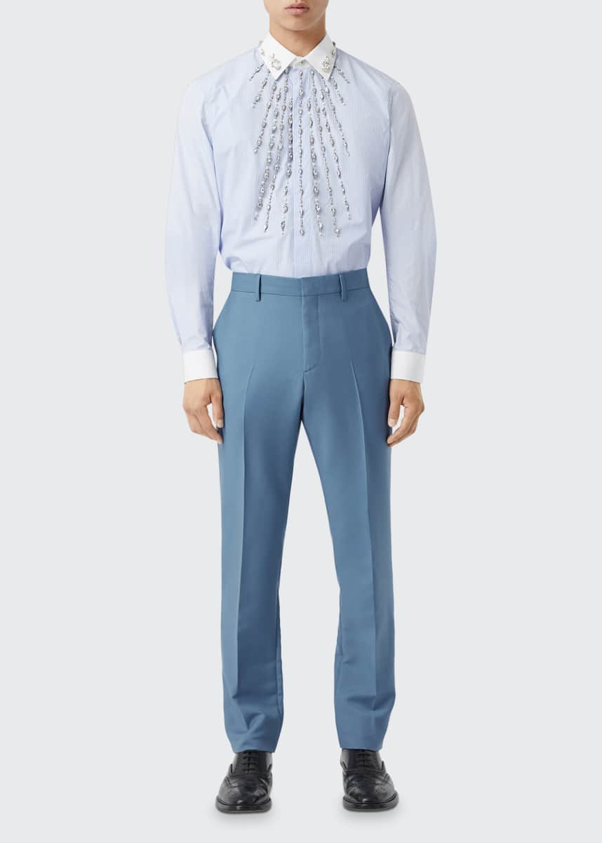 burberry shirt with suit