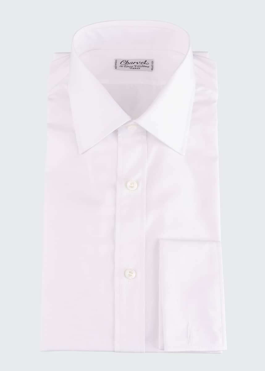 Charvet Dress Shirts Cotton Cuff Shirts At Bergdorf Goodman