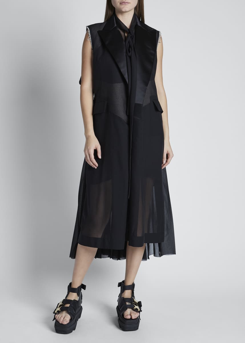 Sacai Clothing : Dresses & Tops at Bergdorf Goodman