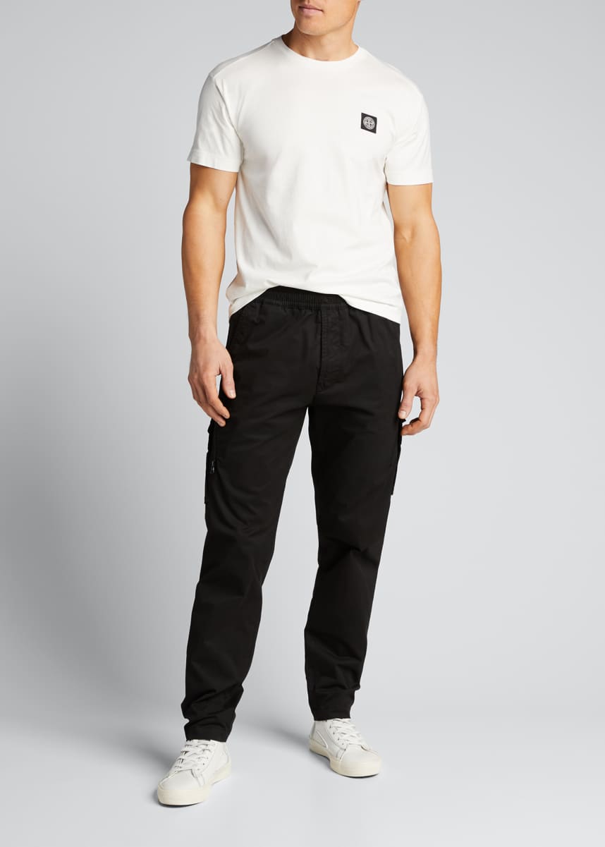 stone island pull on cargo pants