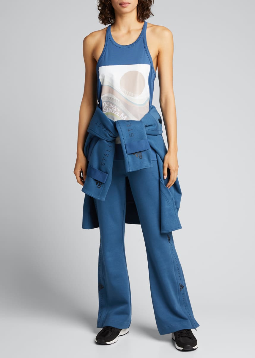 Sklon Formula Interpunkcija Adidas Stella Mccartney Womens Run Long Shorts Tights Blue Herbandedi Org