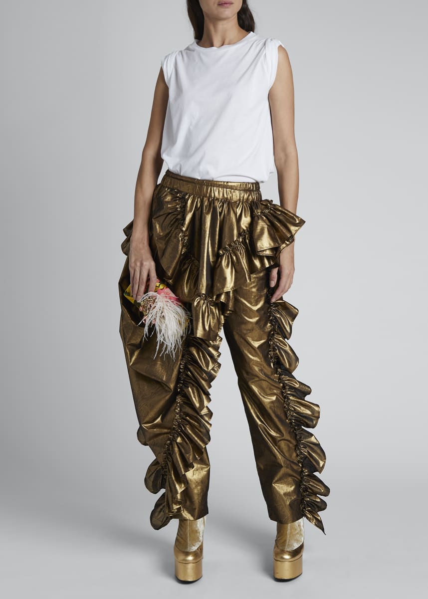 dries van noten white jumpsuit