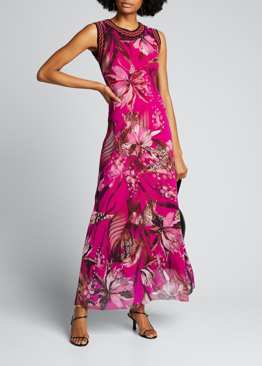 fuzzi maxi dress