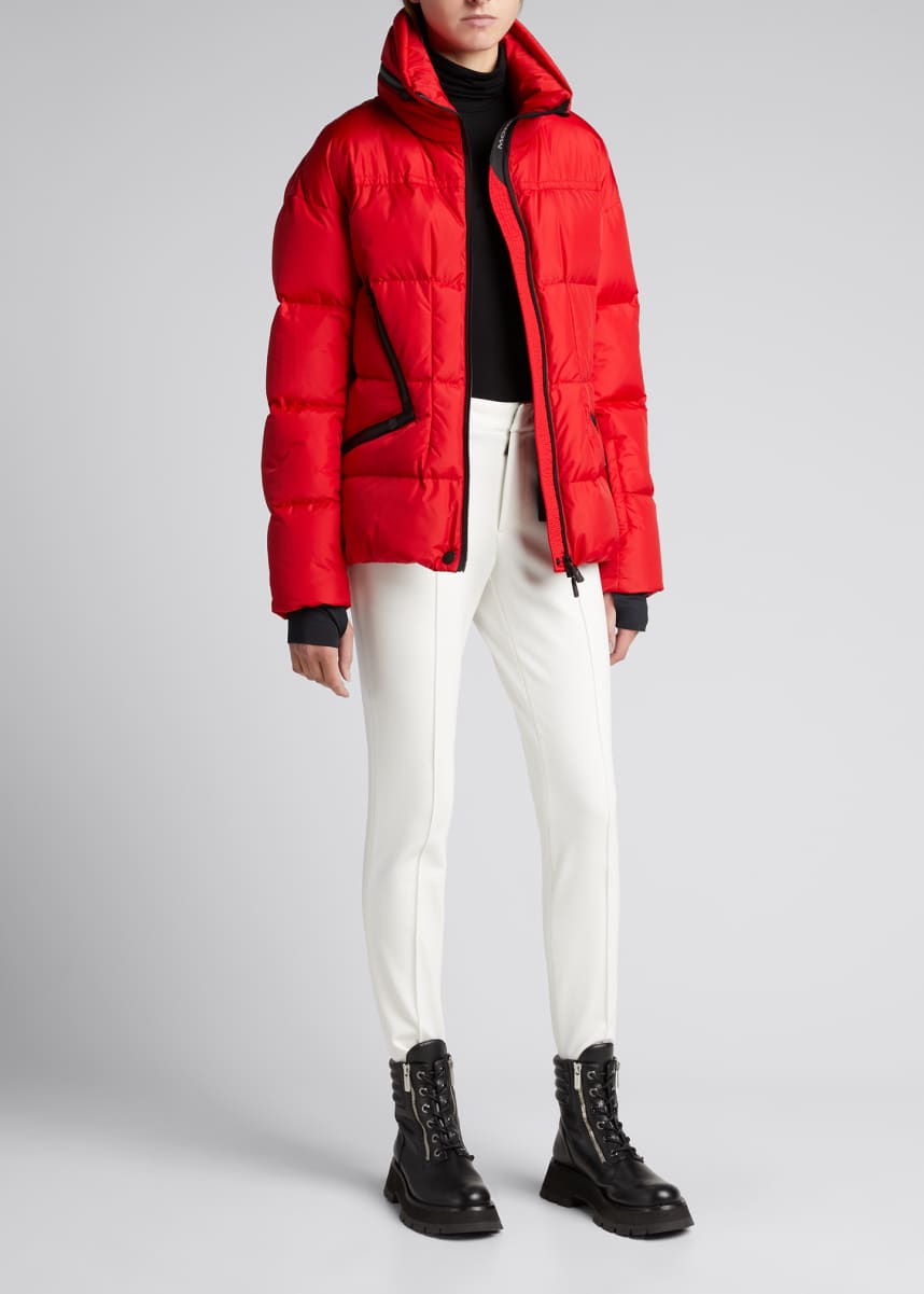 red moncler womens coat