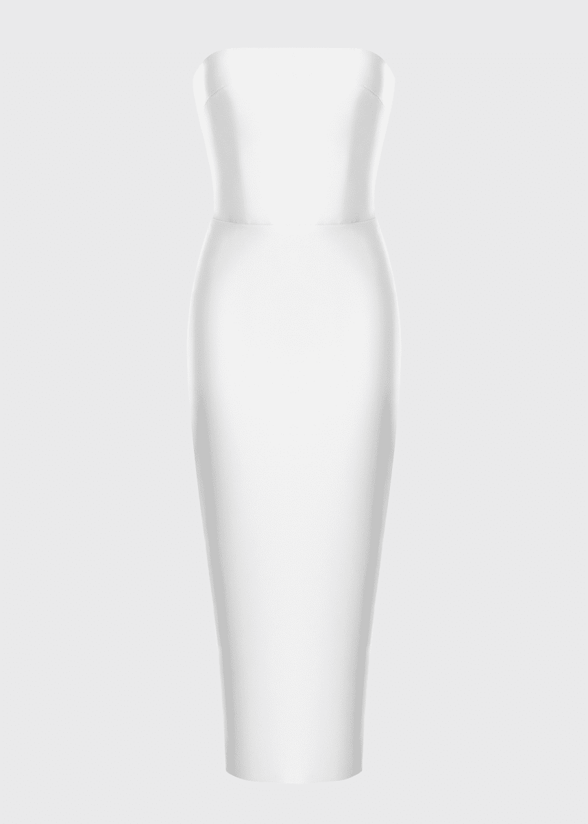 rasario white dress