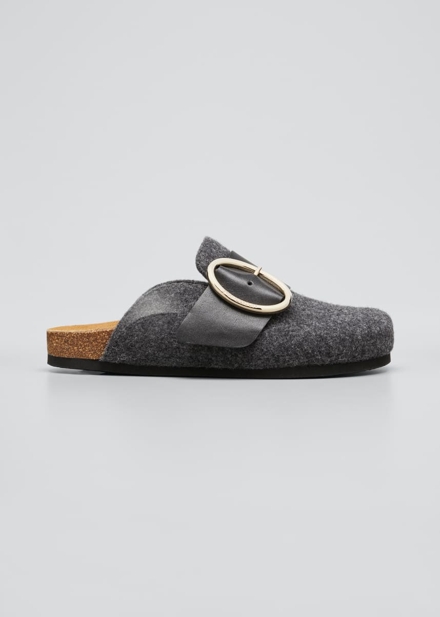 designer mule slides