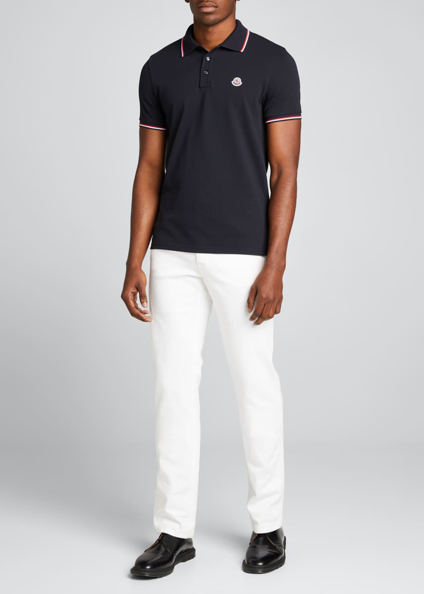 mens moncler polo shirt sale