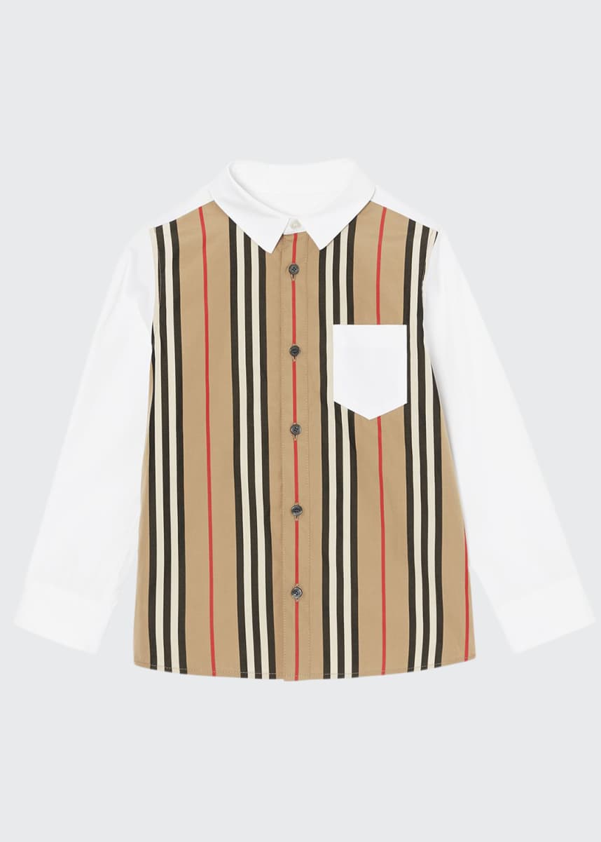 burberry vest kids white