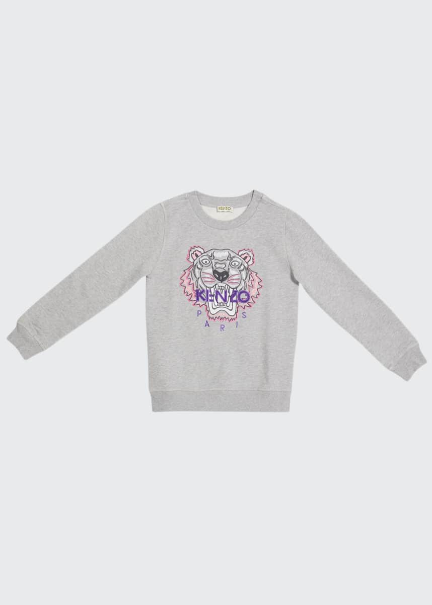 girls black kenzo jumper