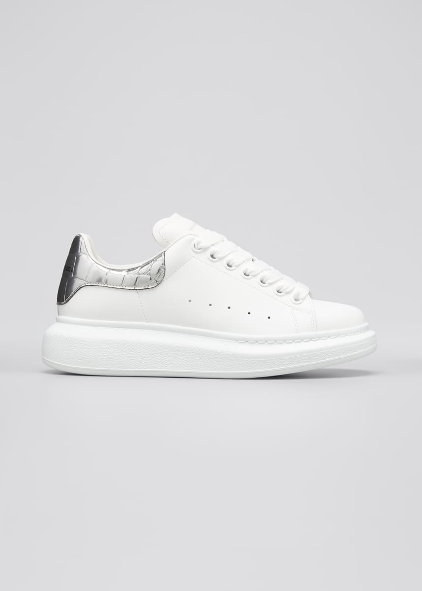alexander mcqueen leather platform sneakers sale