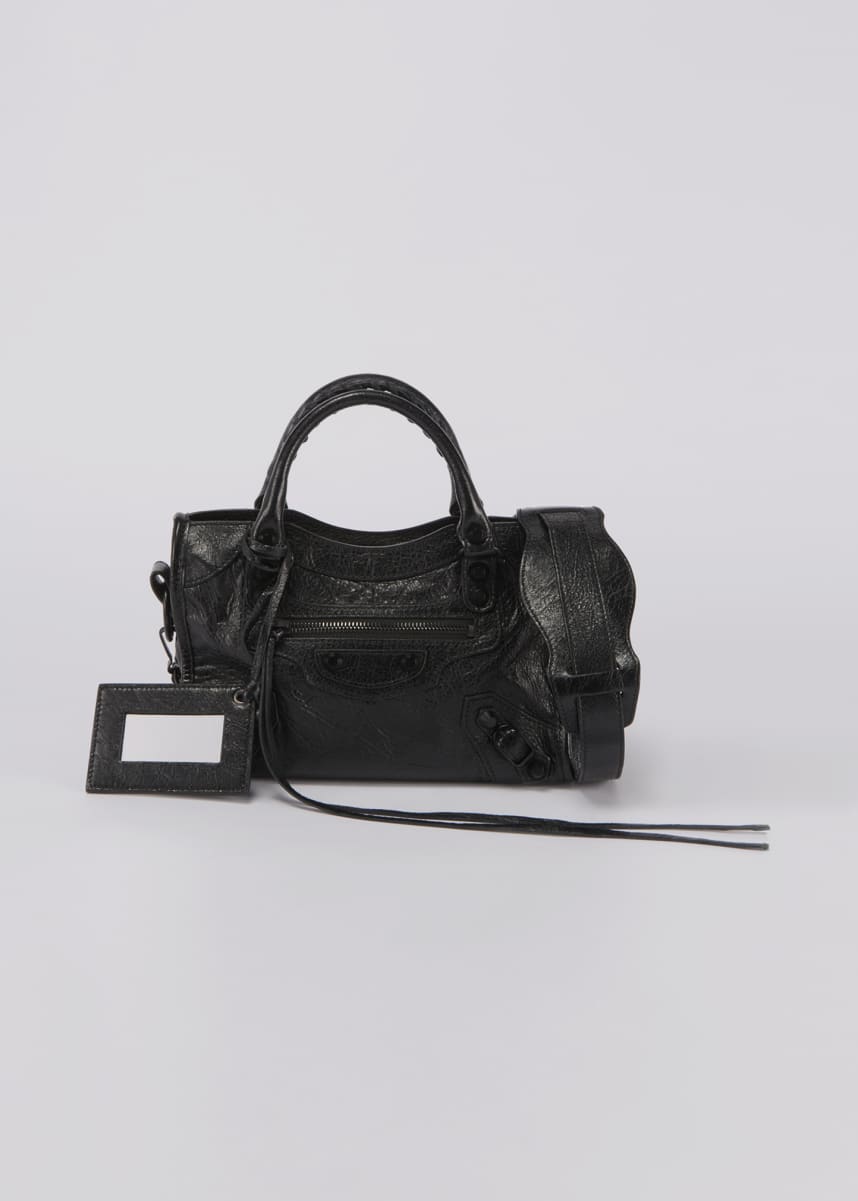 balenciaga mini city logo strap