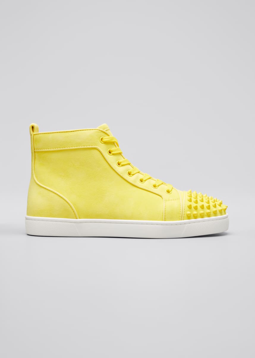 black and gold louboutin sneakers