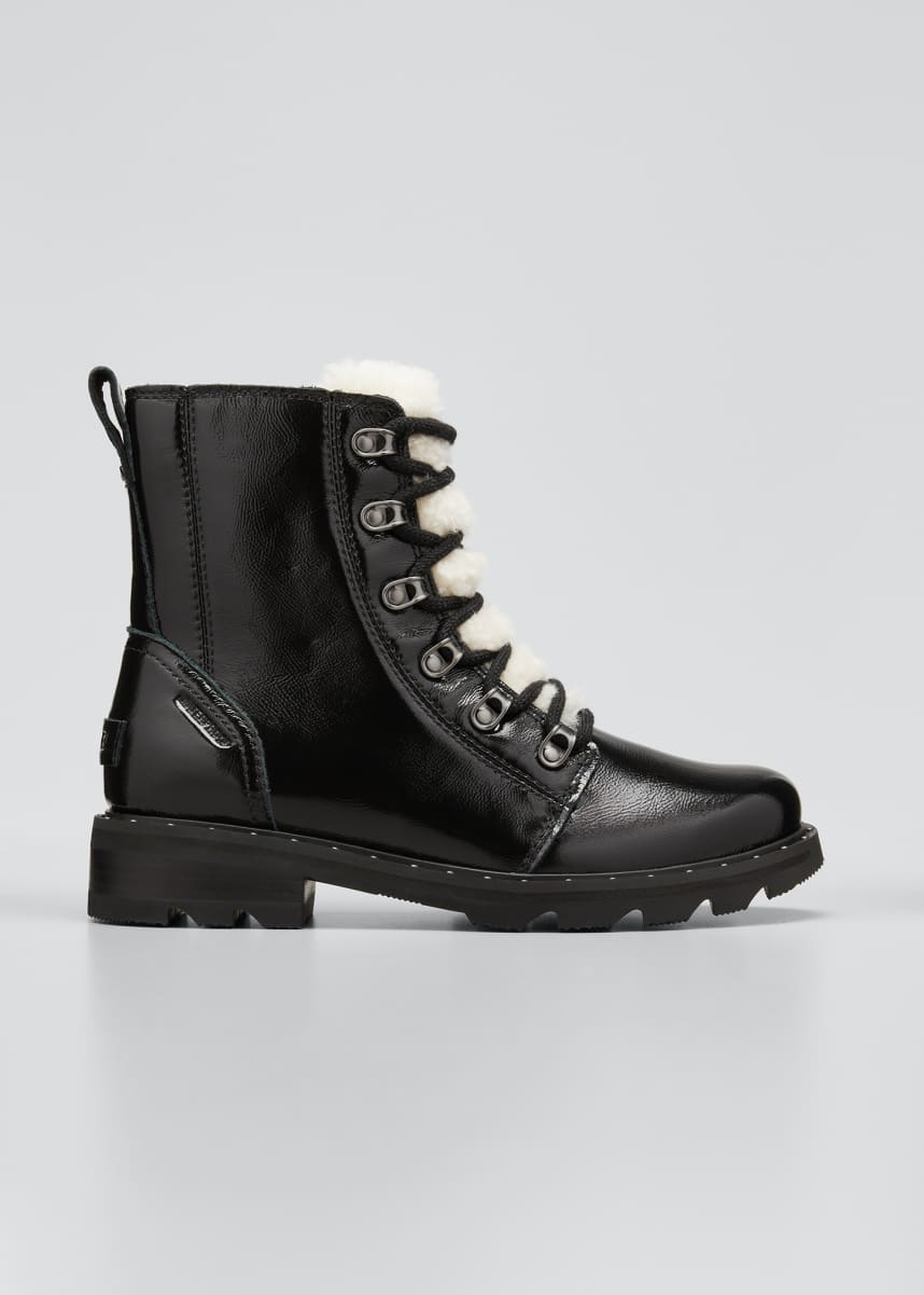 sorel lennox patent winter combat booties