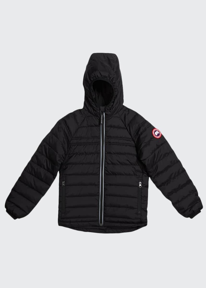 canada goose hooded puffer jacket