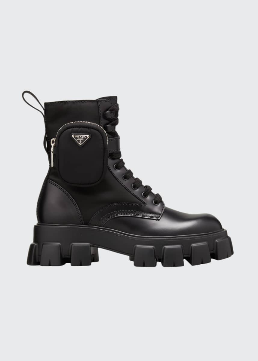 Black designer boots mens clearance