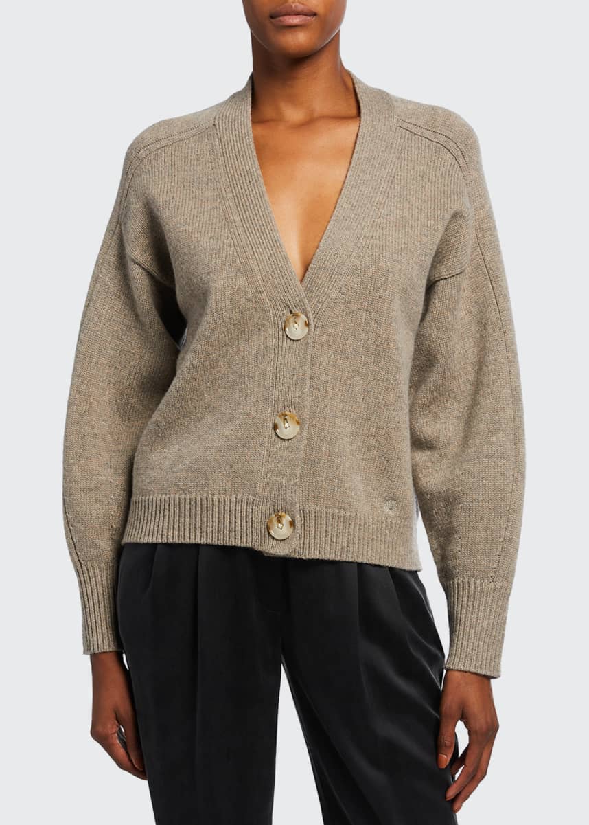 designer cashmere cardigan