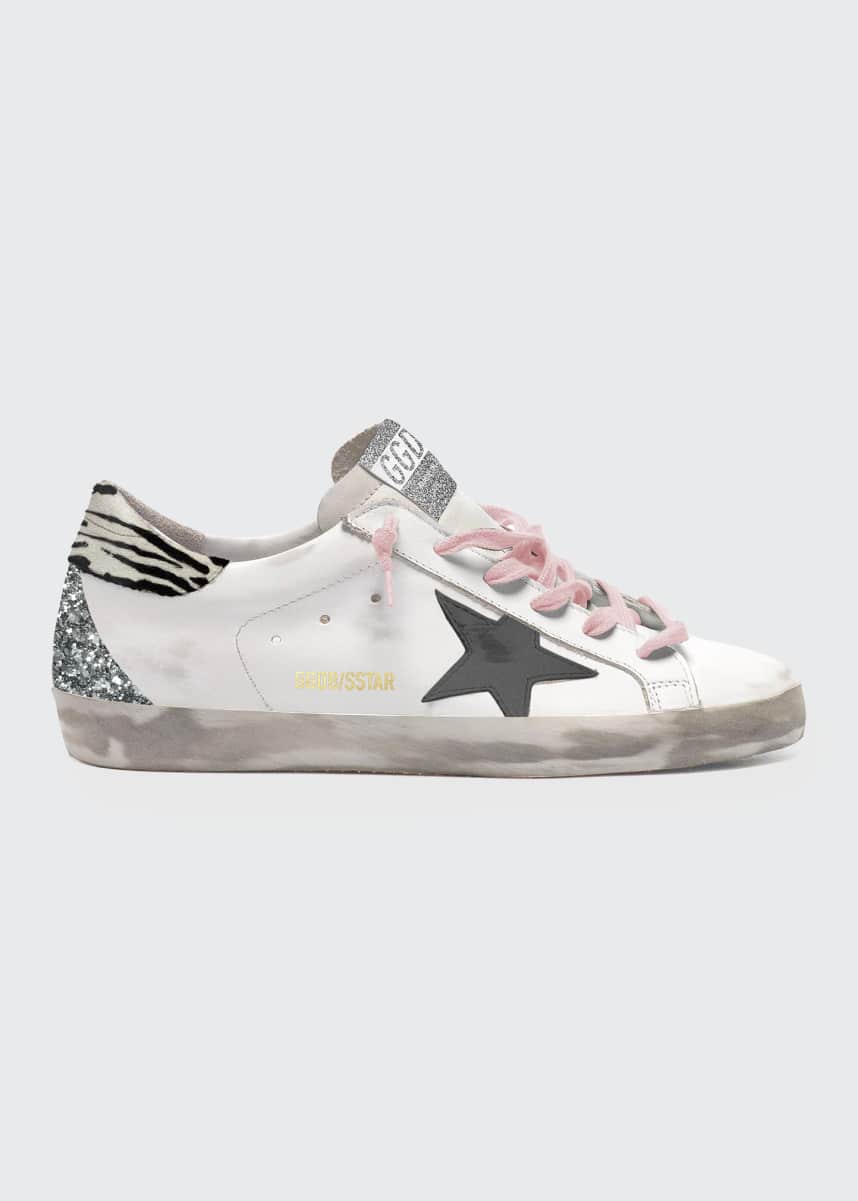 golden goose neon sneakers