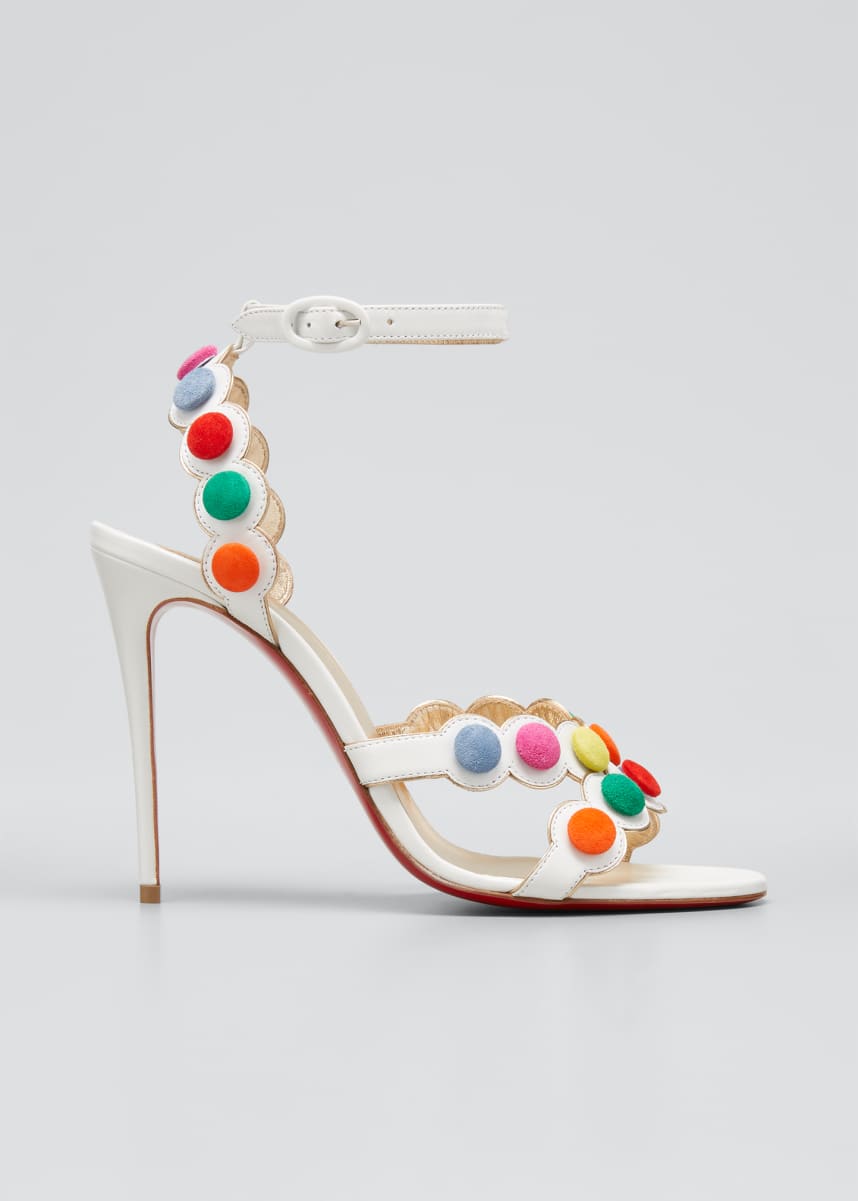 gold strappy heels designer